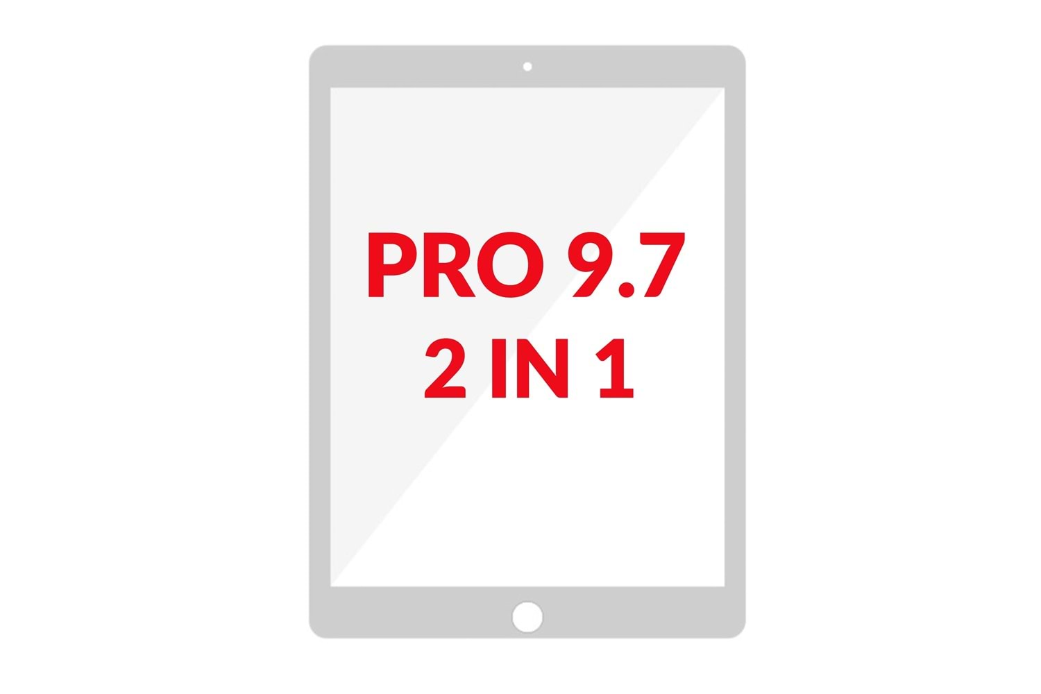 İPAD PRO 9.7 DOKUNMATİK CAM BEYAZ
