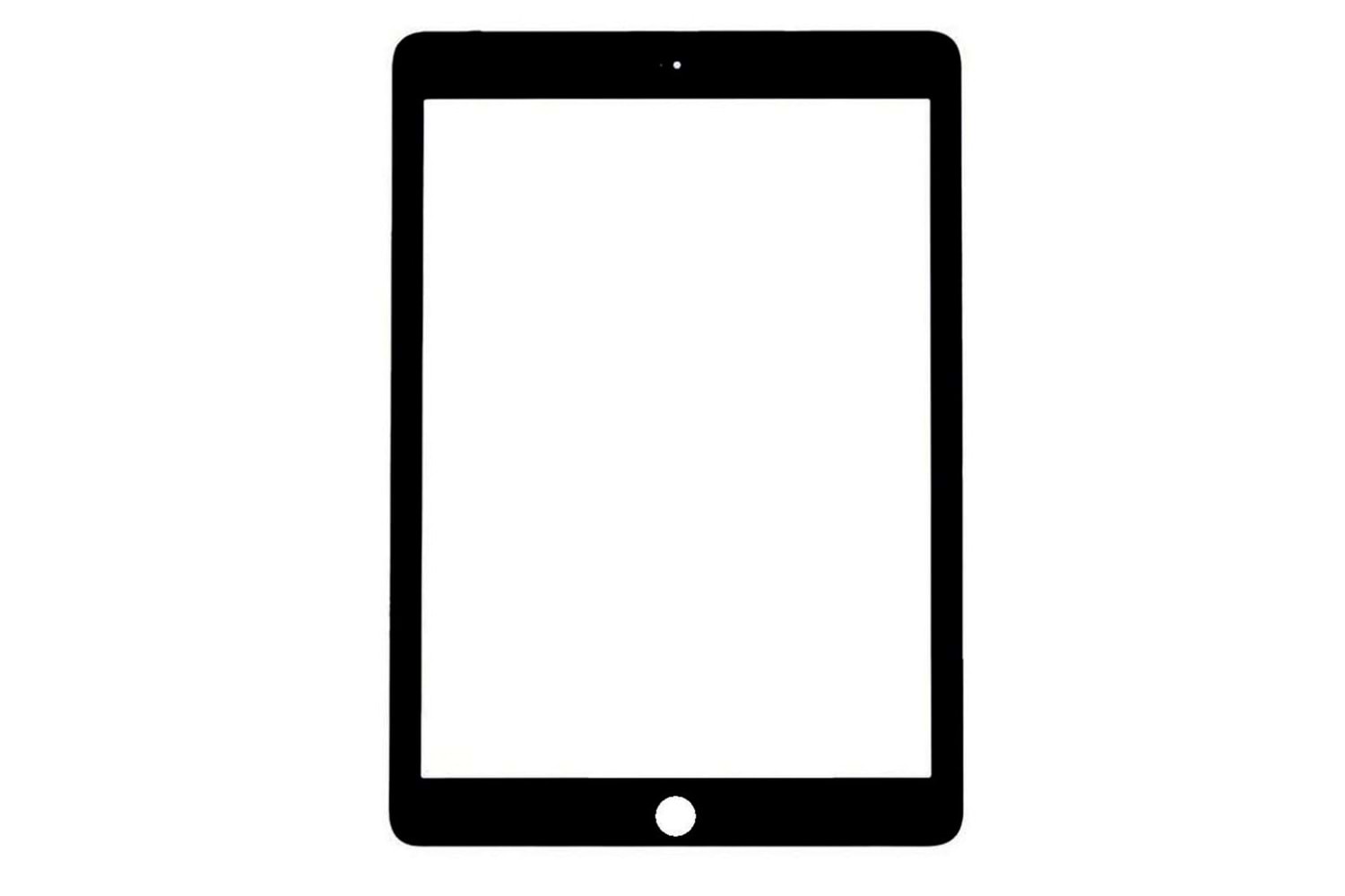 İPAD PRO 9.7 DOKUNMATİK CAM SİYAH