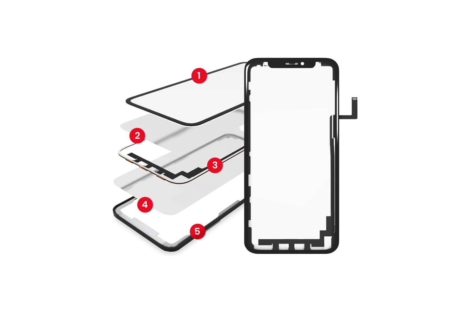 İPHONE 11 DOKUNMATİK CAM FİLMLİ ÇİPLİ