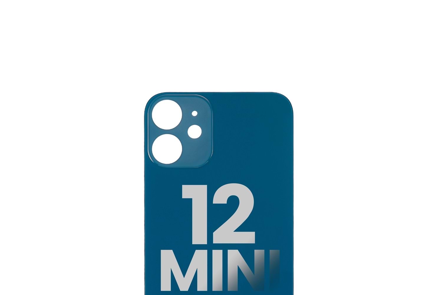 İPHONE 12 MİNİ ARKA PİL KAPAK MAVİ