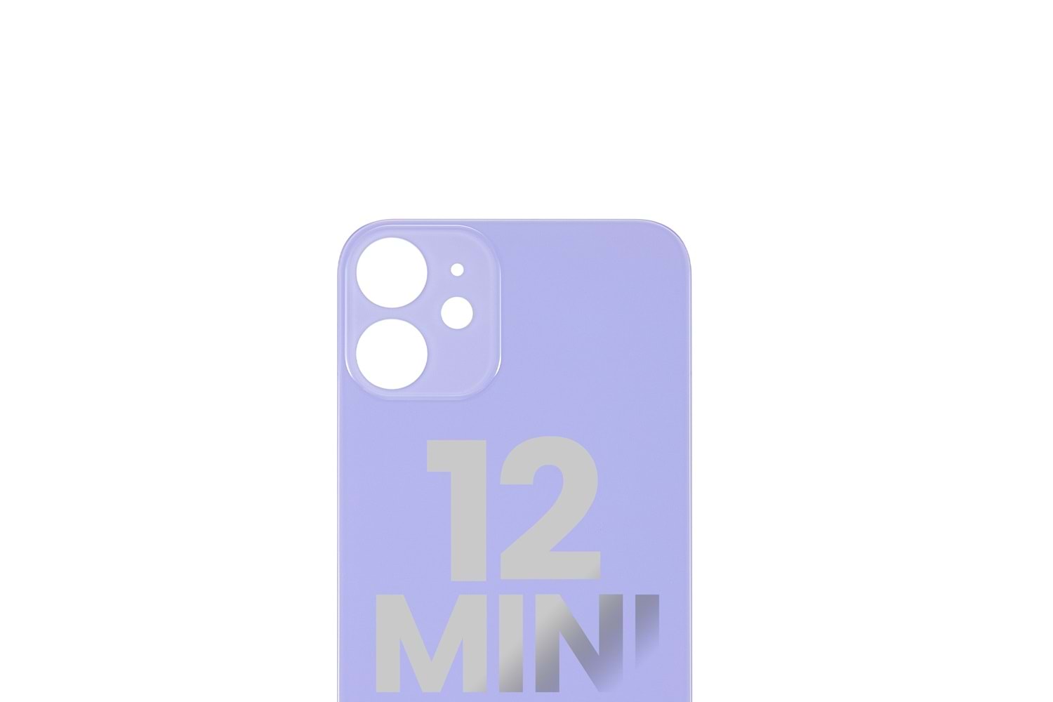 İPHONE 12 MİNİ ARKA PİL KAPAK MOR