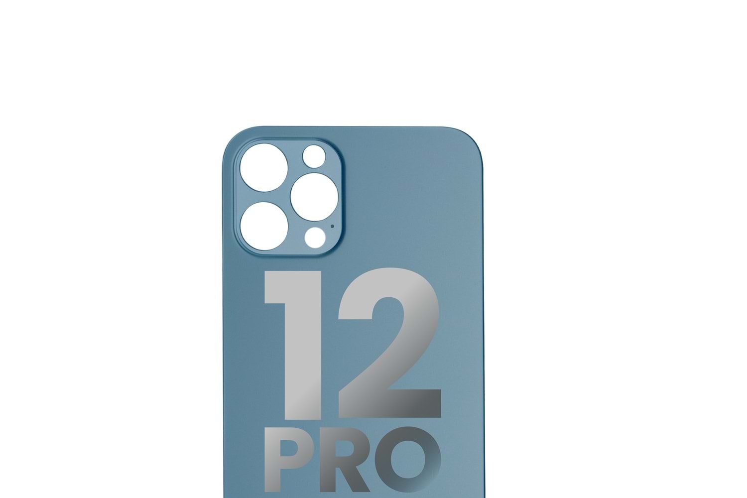 İPHONE 12 PRO ARKA PİL KAPAK MAVİ