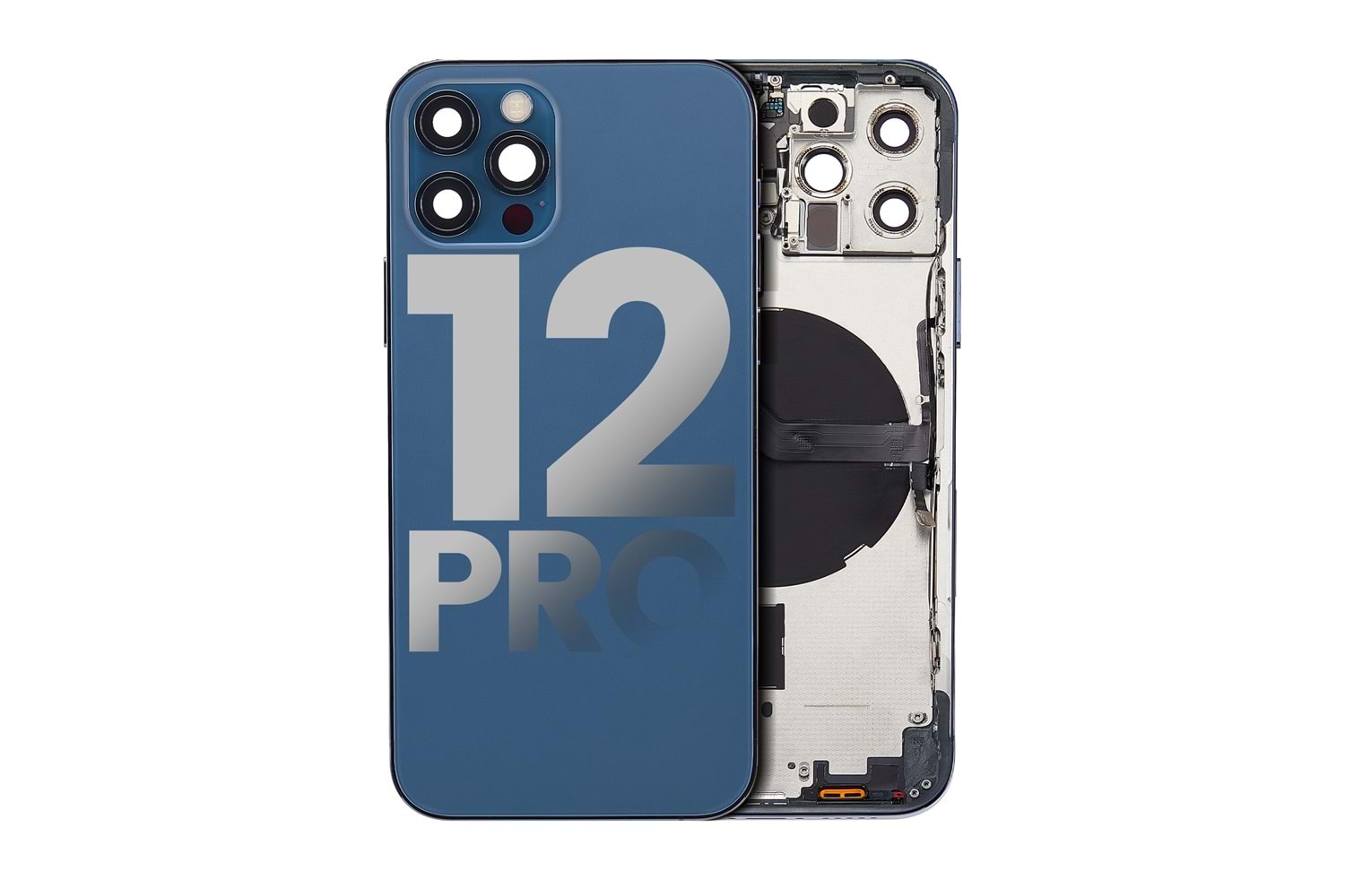 İPHONE 12 PRO KASA DOLU ÇIKMA MAVİ