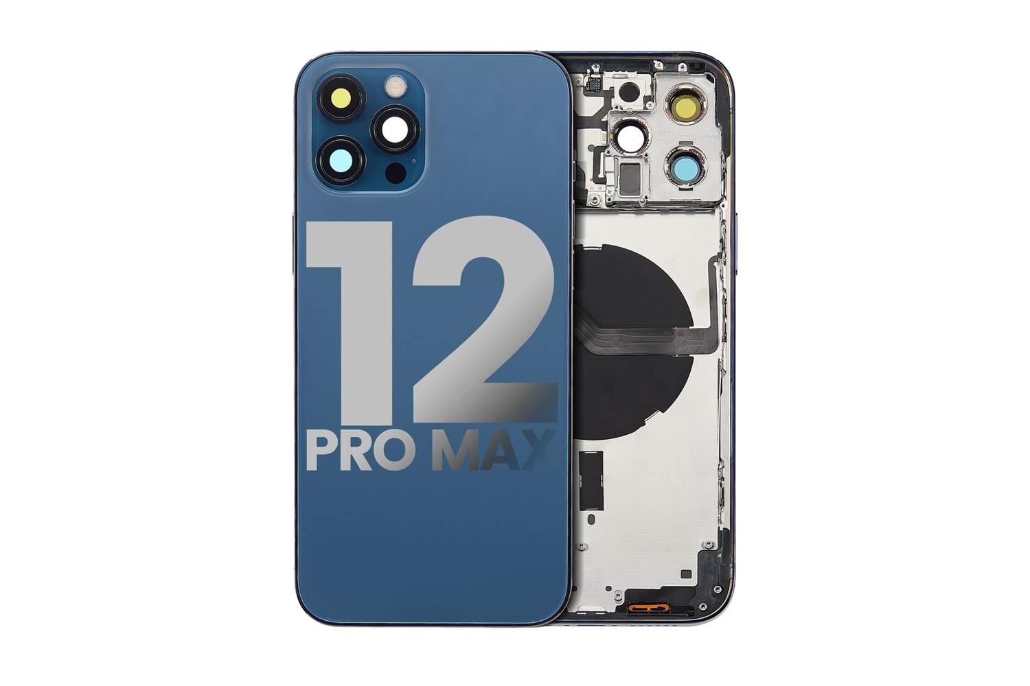 İPHONE 12 PRO MAX KASA DOLU ÇIKMA MAVİ