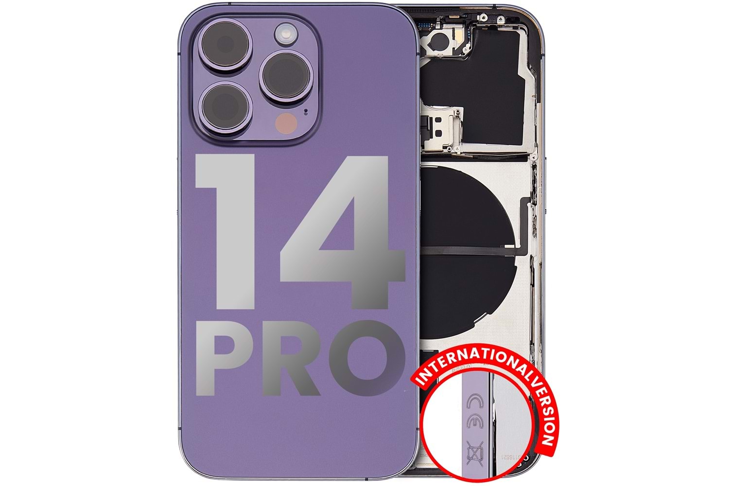 İPHONE 14 PRO KASA DOLU ÇIKMA MOR