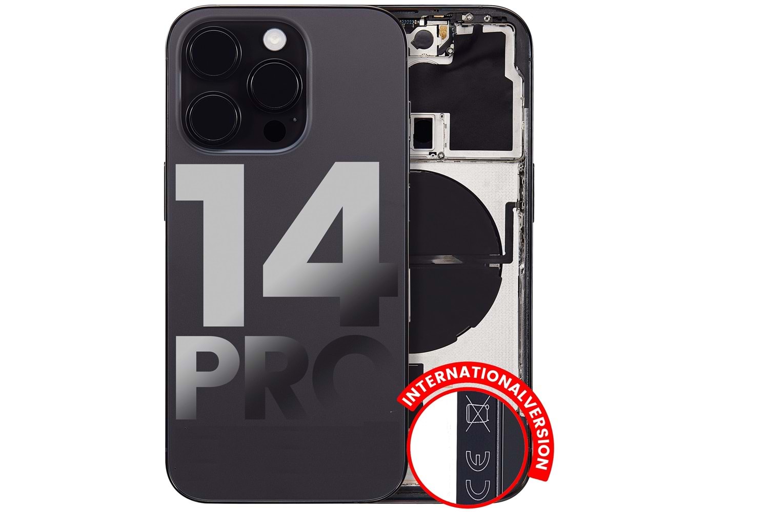 İPHONE 14 PRO KASA DOLU ÇIKMA SİYAH