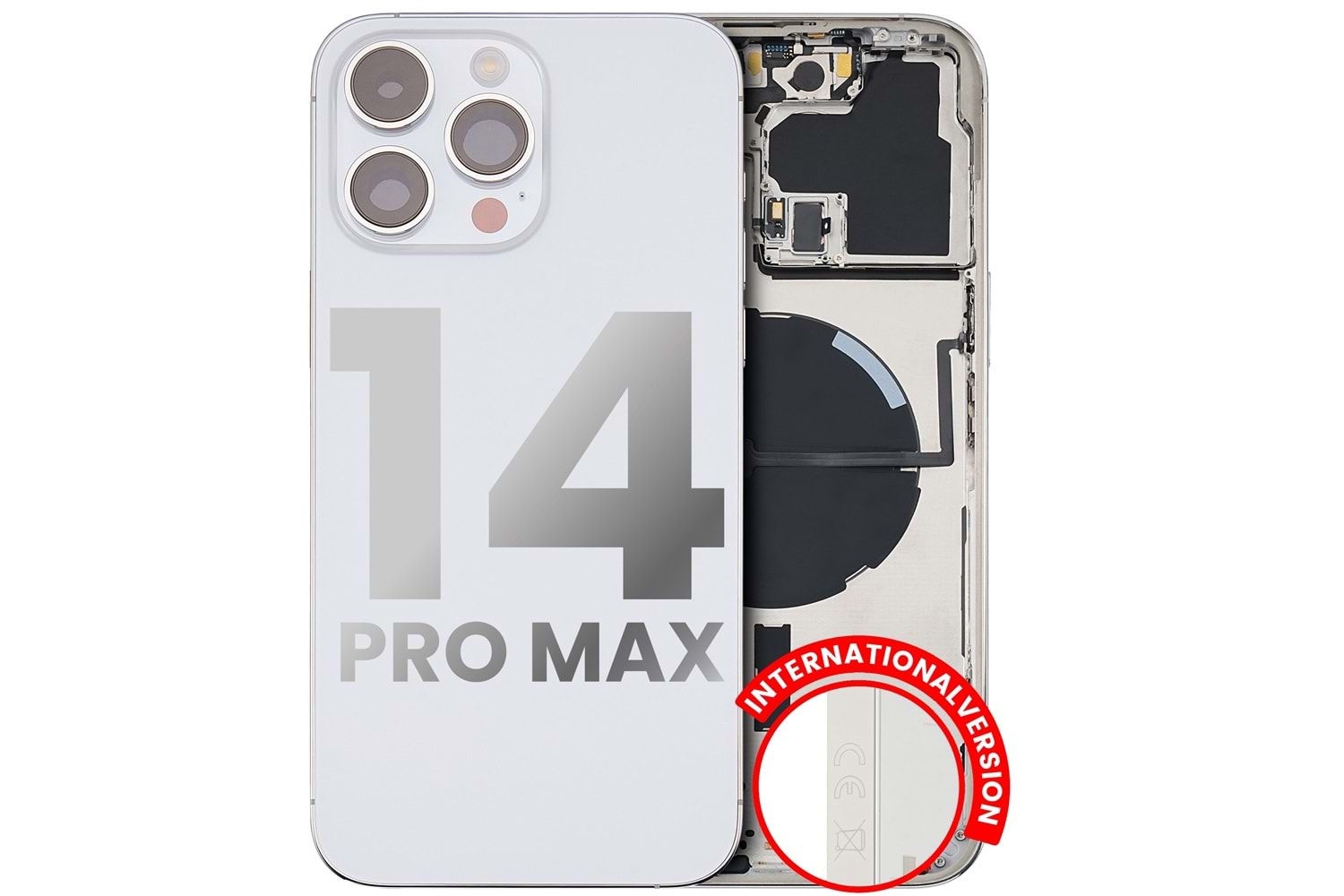 İPHONE 14 PRO MAX DOLU KASA ÇIKMA BEYAZ