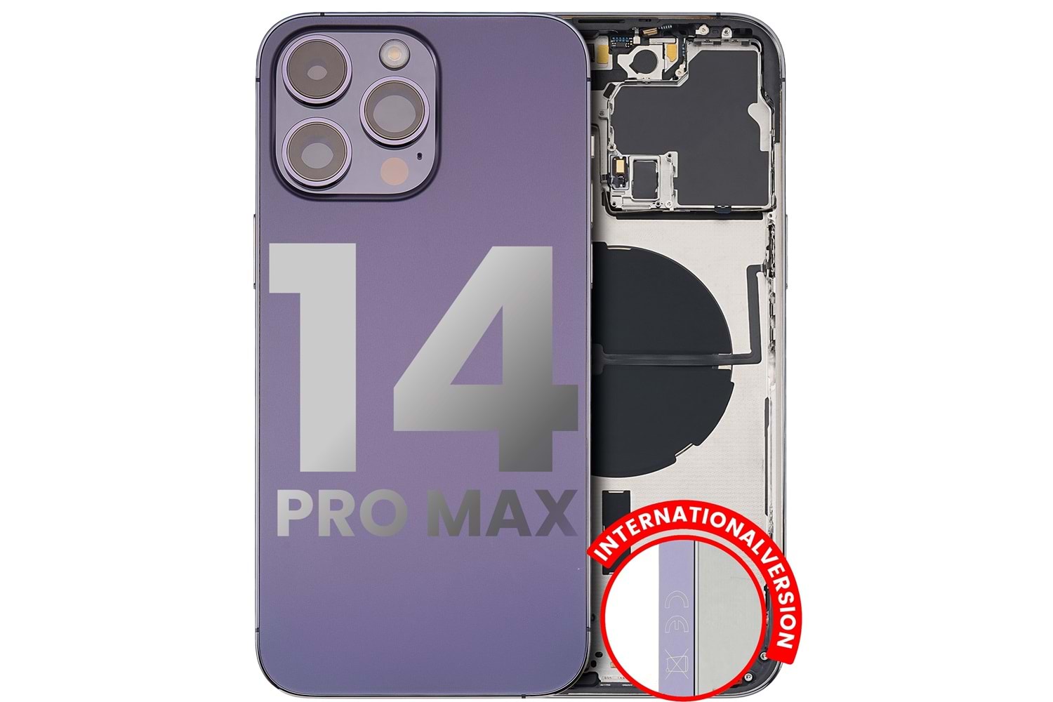 İPHONE 14 PRO MAX DOLU KASA ÇIKMA MOR