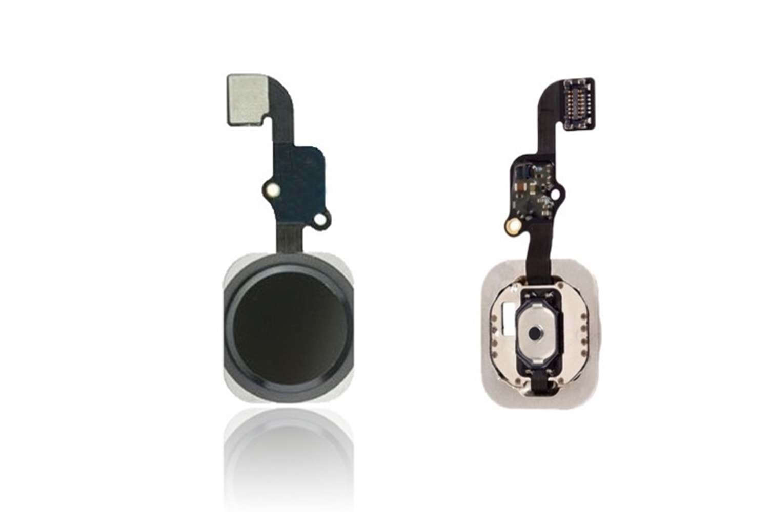 İPHONE 6S / 6S PLUS ORTA TUŞ PARMA İZİ FLİMİ SİYAH