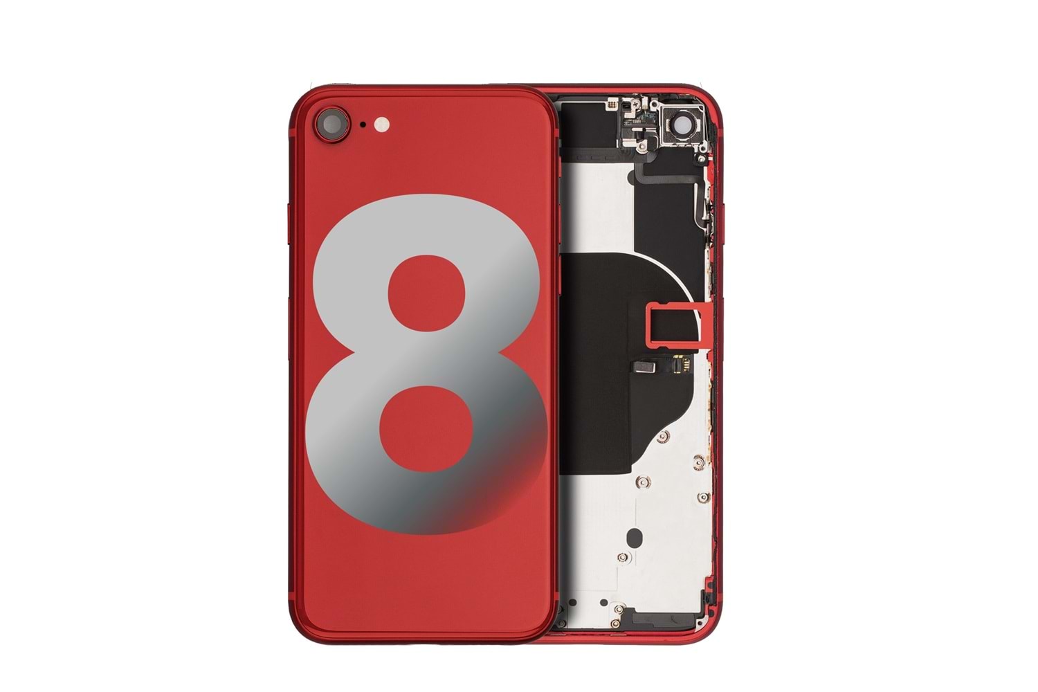 İPHONE 8G KASA DOLU KIRMIZI