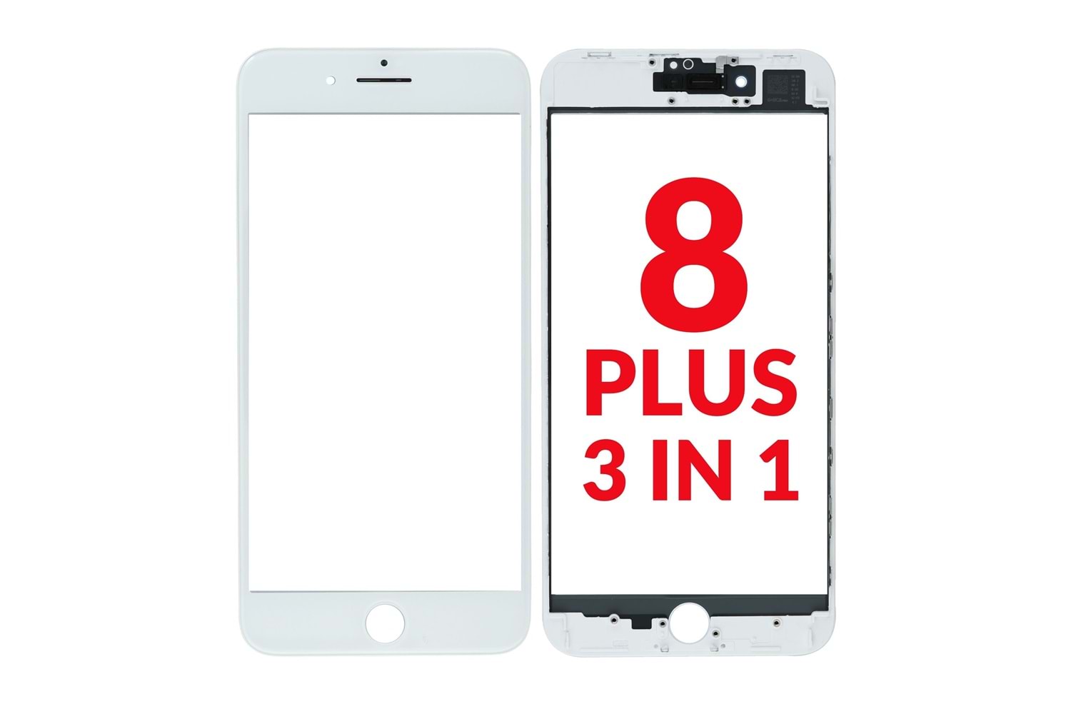 İPHONE 8G PLUS DOKUNMATİK CAM BEYAZ