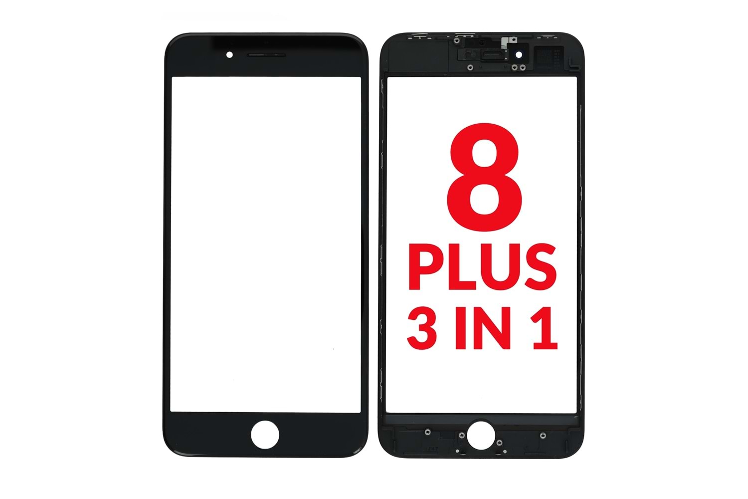 İPHONE 8G PLUS DOKUNMATİK CAM SİYAH