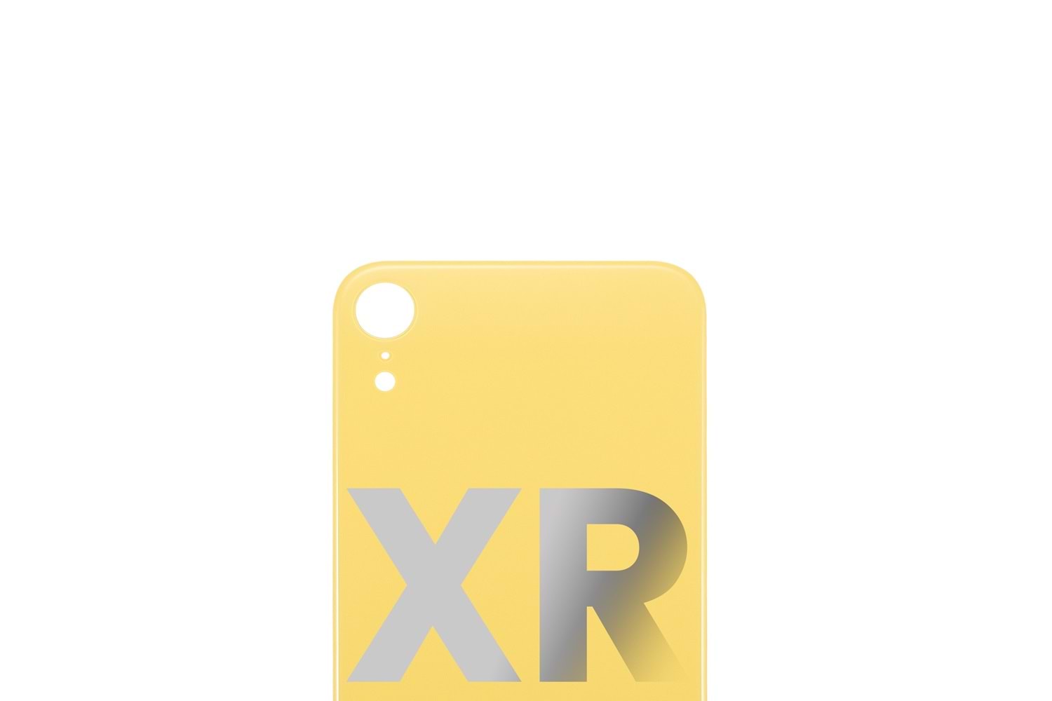 İPHONE XR ARKA PİL KAPAK SARI