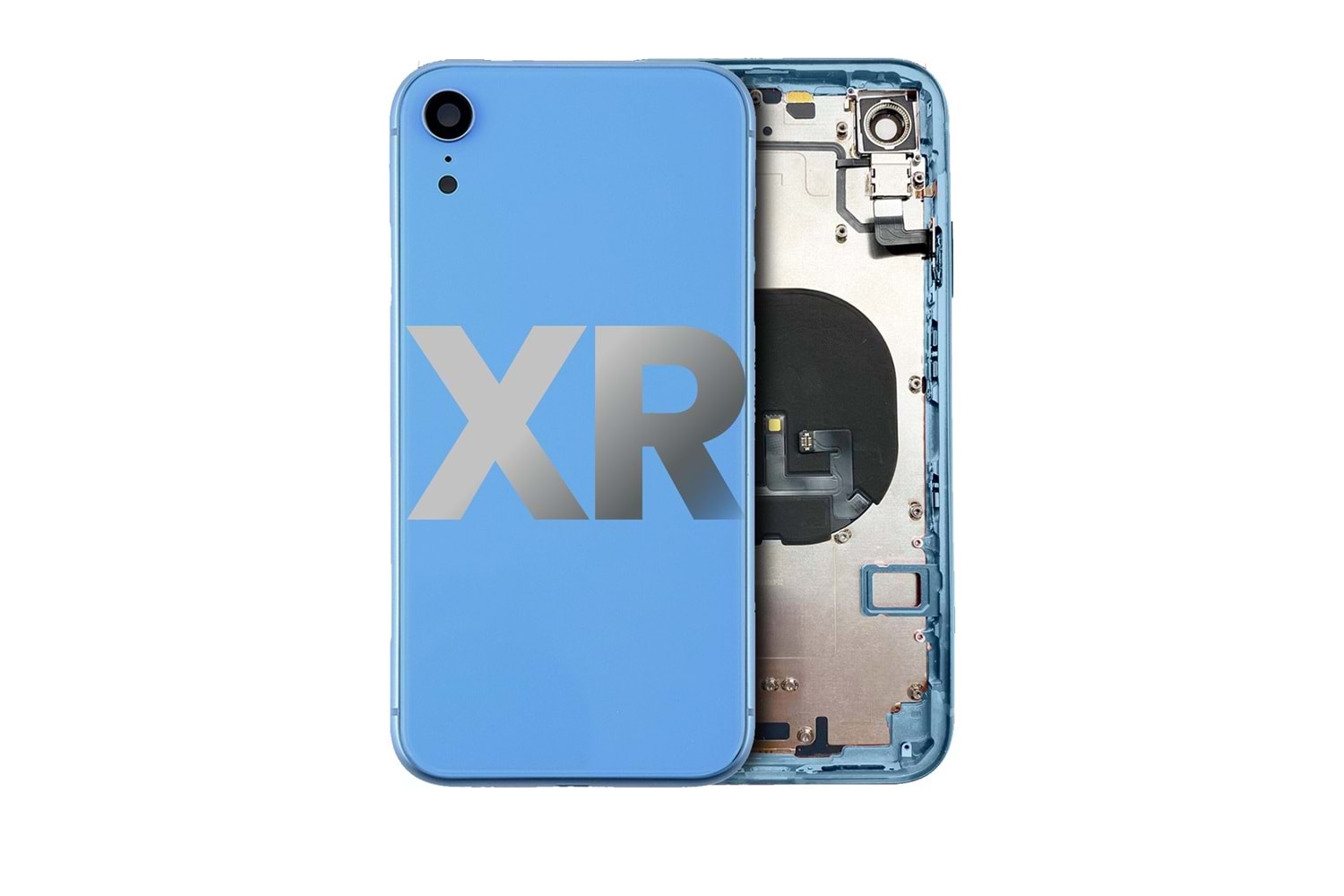 İPHONE XR KASA DOLU MAVİ