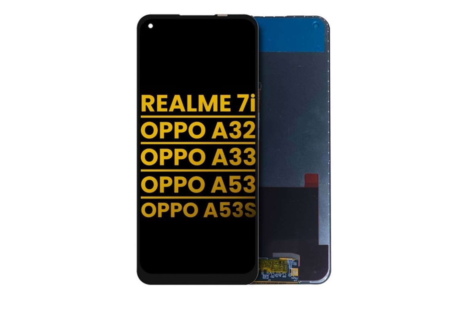 OPPO A32 / A33 / A53 / A53S / C7İ / C17 / REALME 7İ LCD EKRAN ÇITASIZ SERVİS