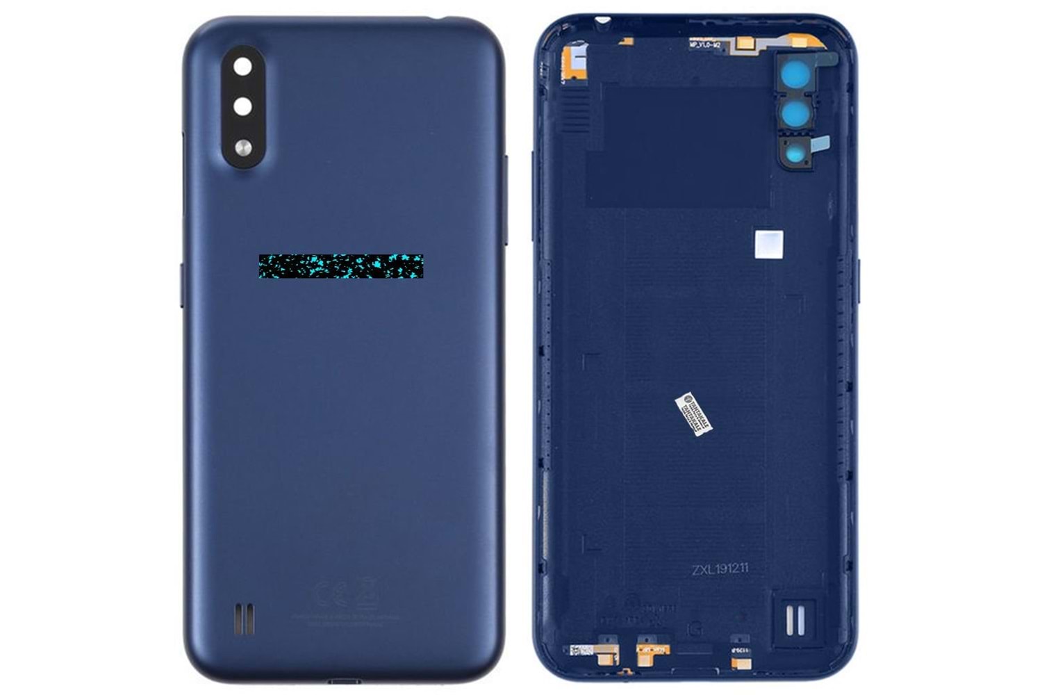 SAMSUNG - A01 ARKA PİL KAPAK MAVİ