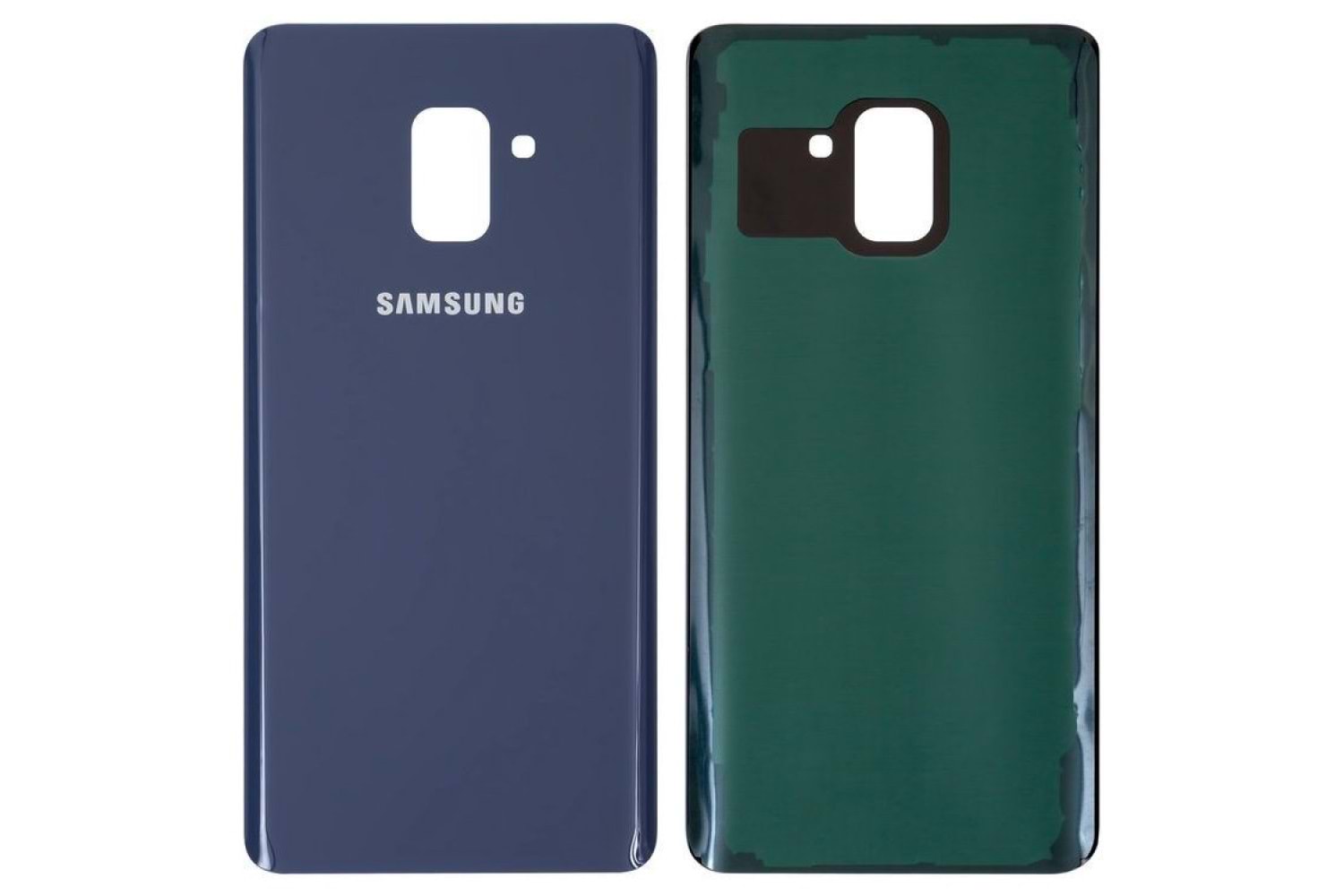 SAMSUNG A8 PLUS (A730) ARKA PİL KAPAK MAVİ