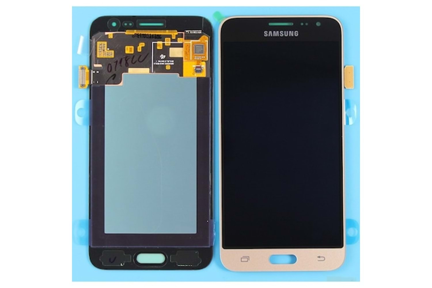 SAMSUNG J3 - J300 J3 2016 LCD EKRAN GOLD