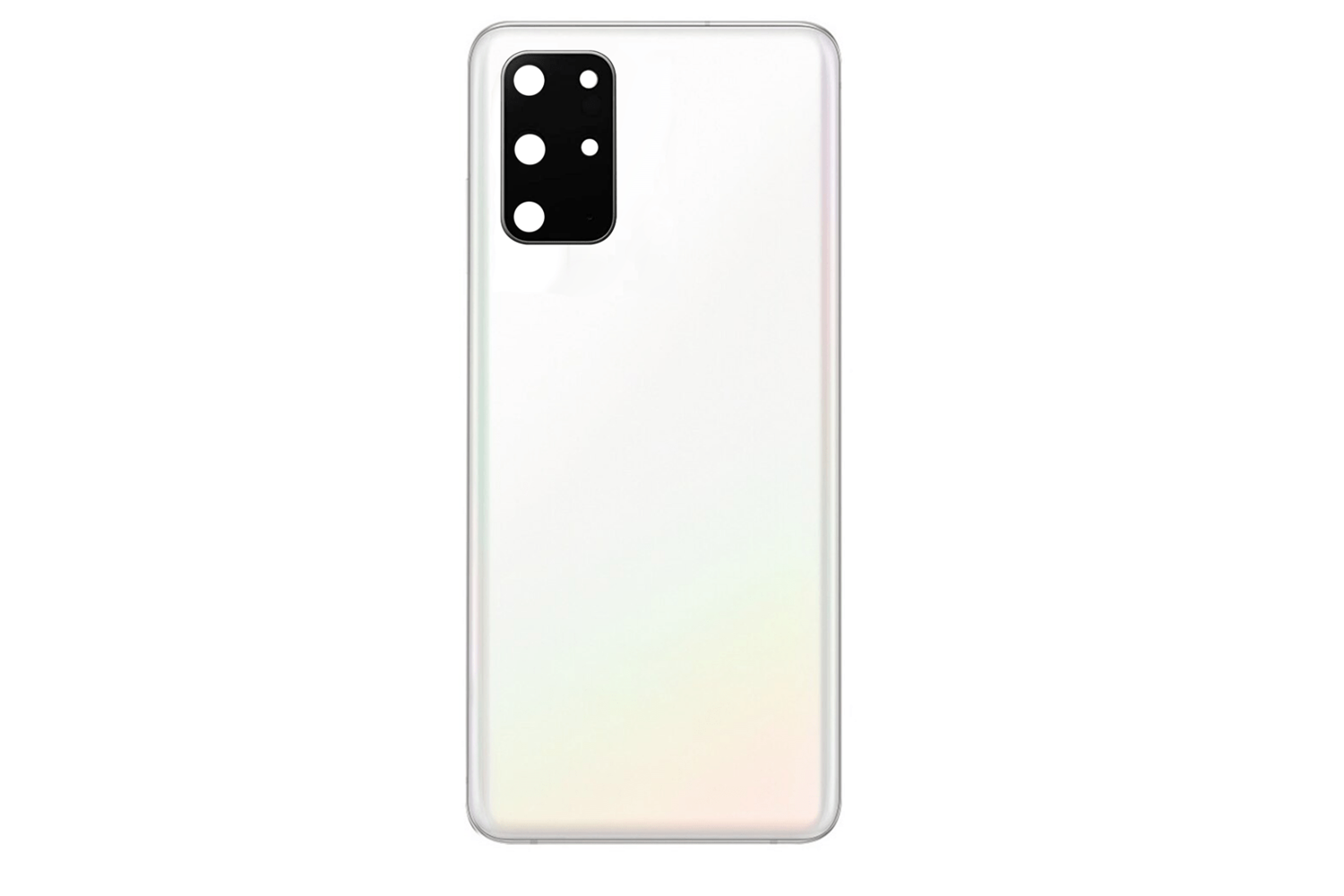 SAMSUNG S20 PLUS ARKA PİL KAPAK KEMERA CAMLI BEYAZ