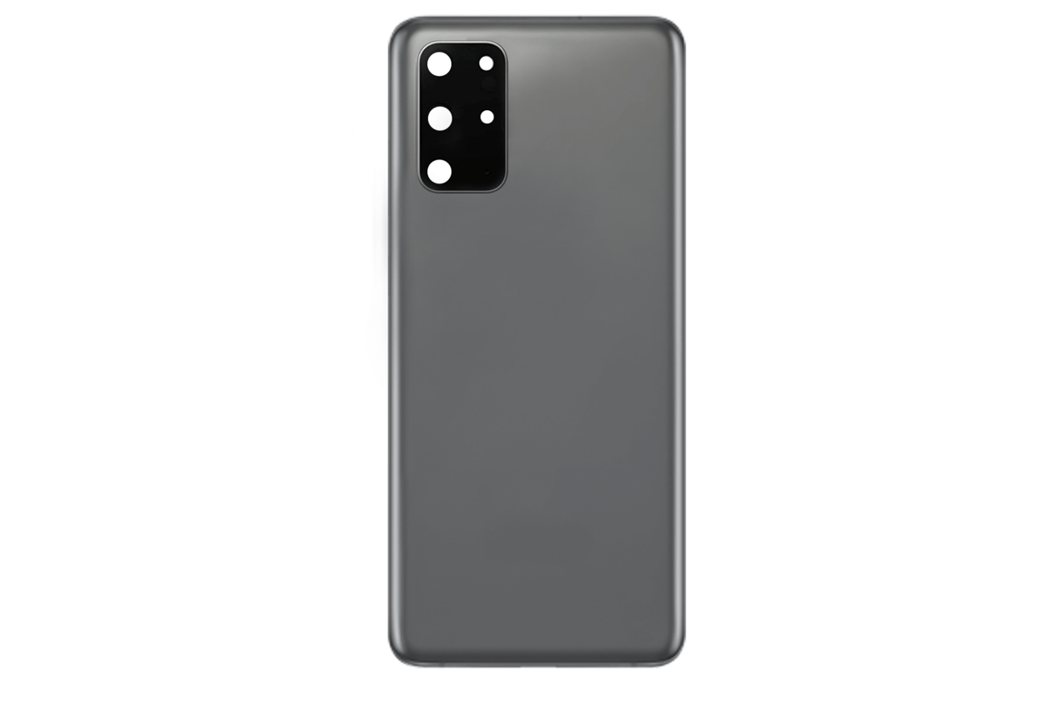 SAMSUNG S20 PLUS ARKA PİL KAPAK KEMERA CAMLI GRİ