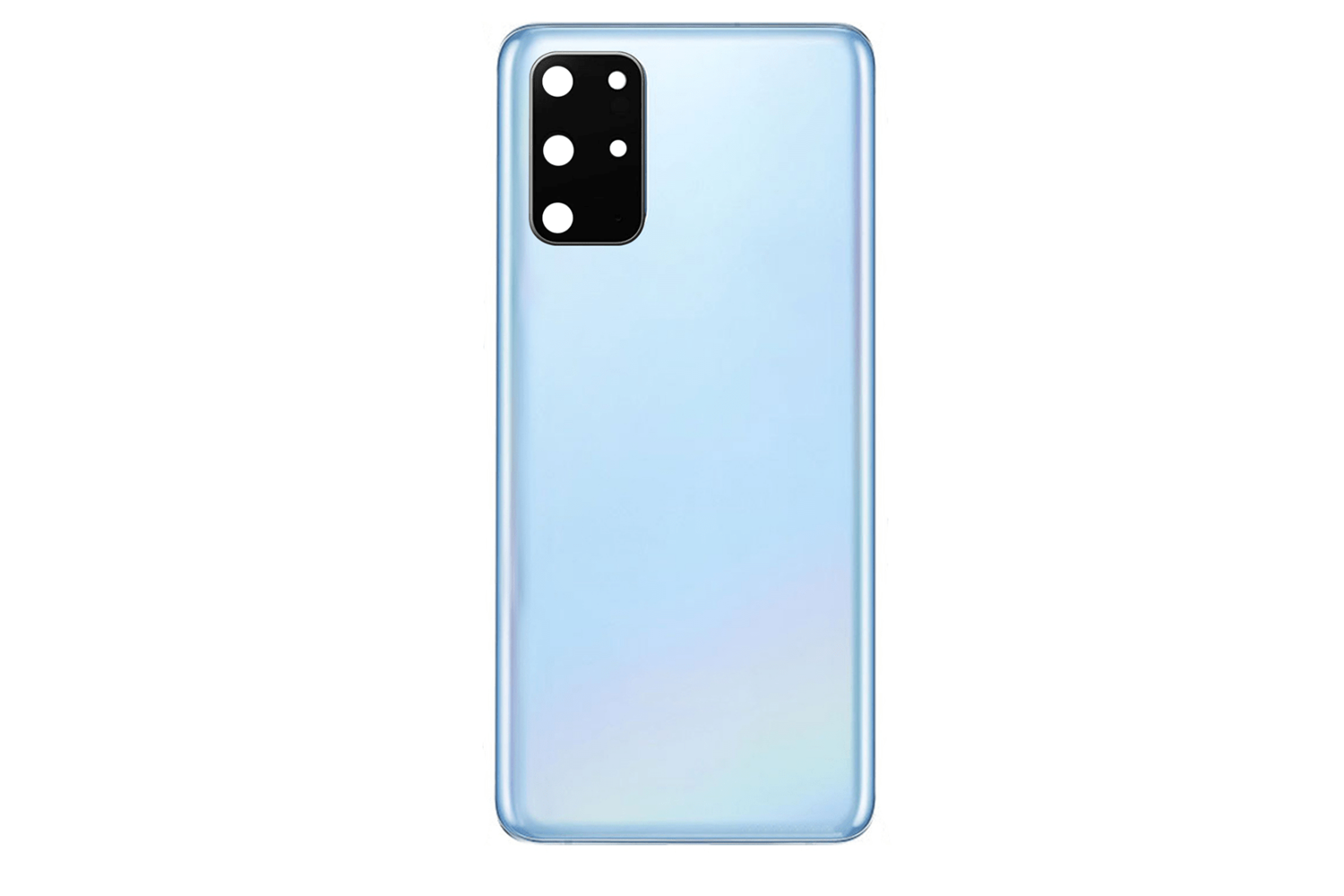 SAMSUNG S20 PLUS ARKA PİL KAPAK KEMERA CAMLI MAVİ