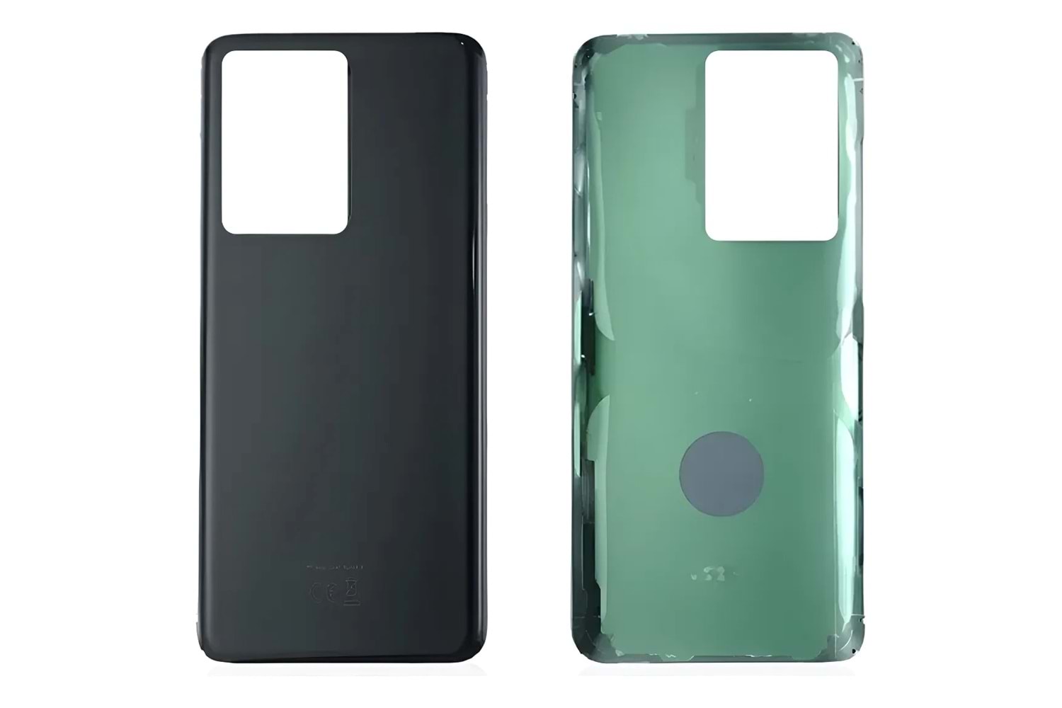SAMSUNG S20 ULTRA ARKA PİL KAPAK SİYAH
