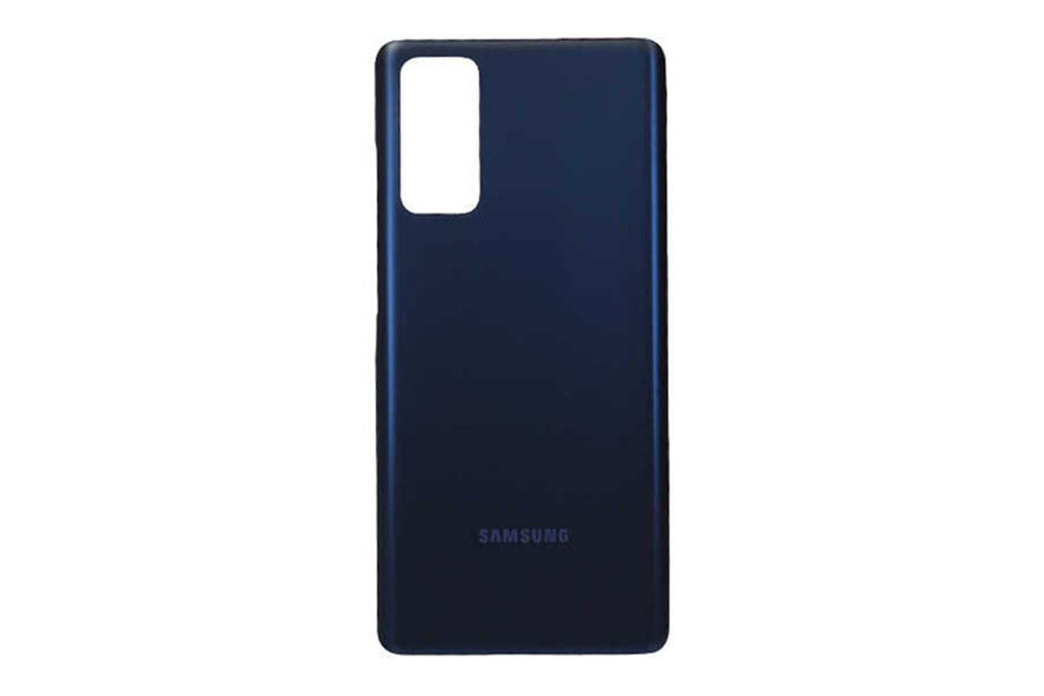 SAMSUNG S20FE ARKA PİL KAPAK SİYAH - MAVİ
