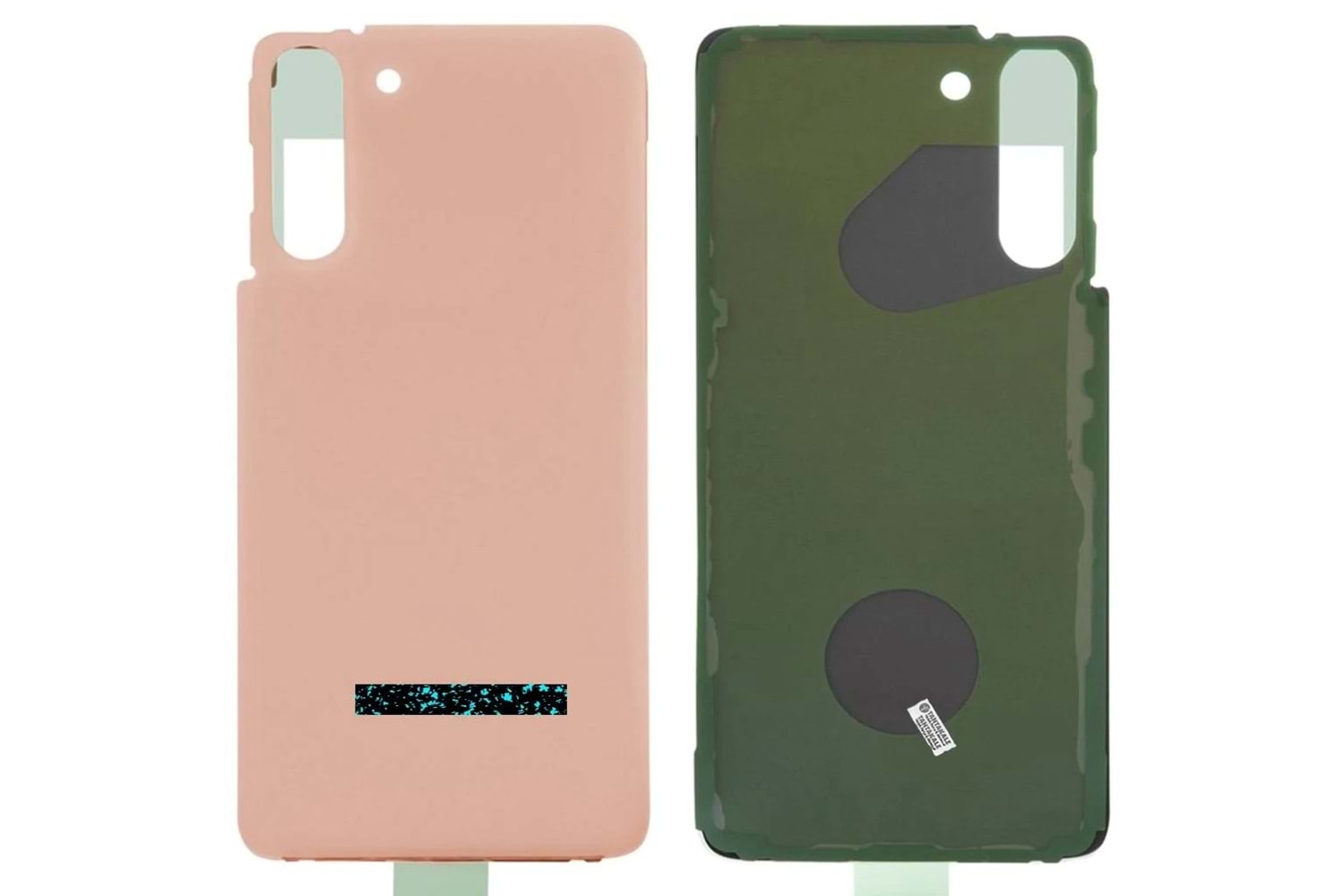 SAMSUNG S21 ARKA PİL KAPAK PEMBE
