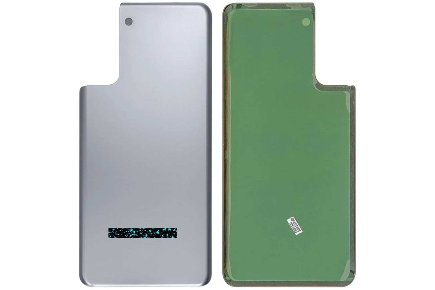 SAMSUNG S21 PLUS ARKA PİL KAPAK SİLVER