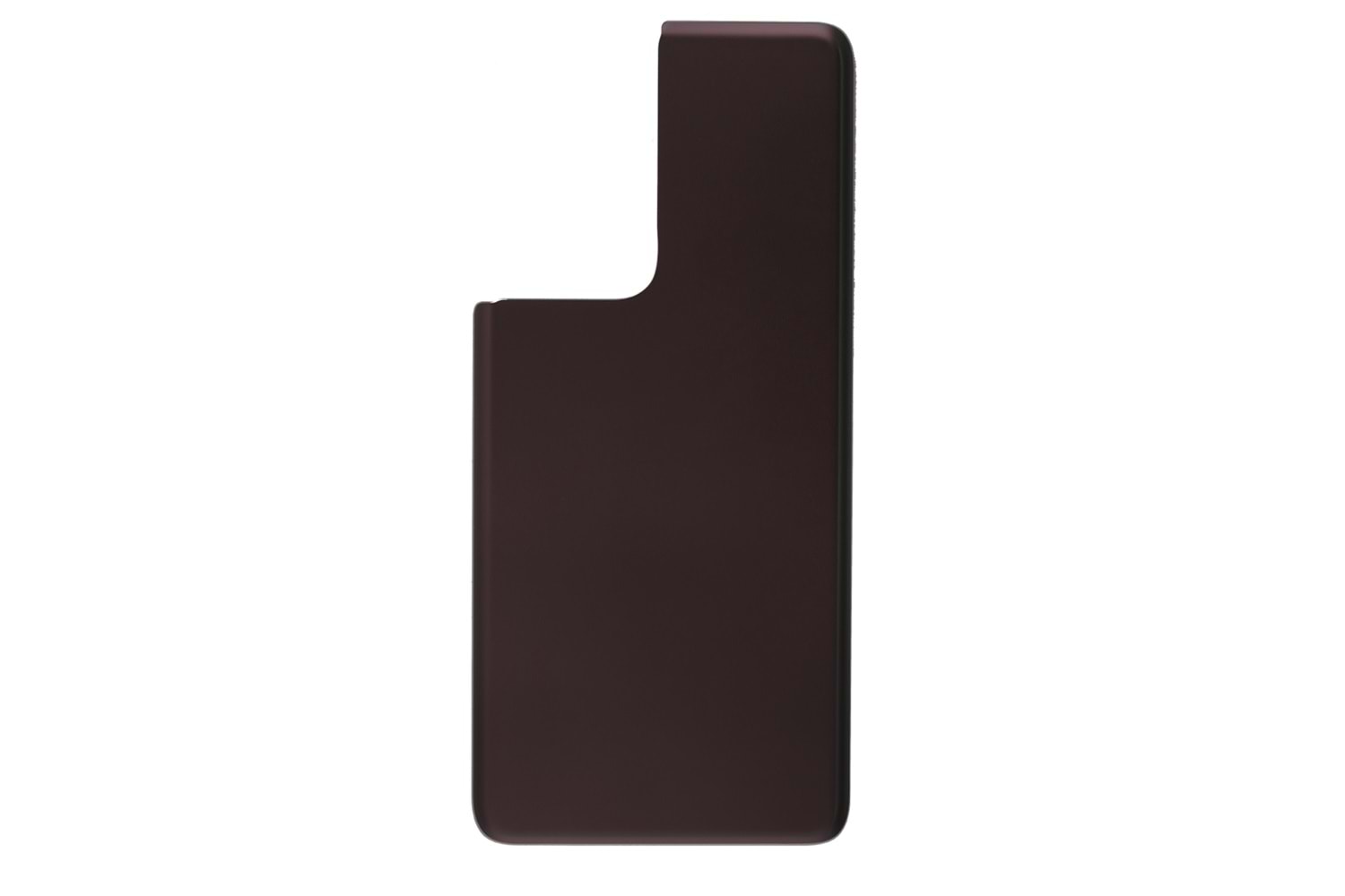 SAMSUNG S21 ULTRA ARKA PİL KAPAK KAHVERENGİ - BRONZ