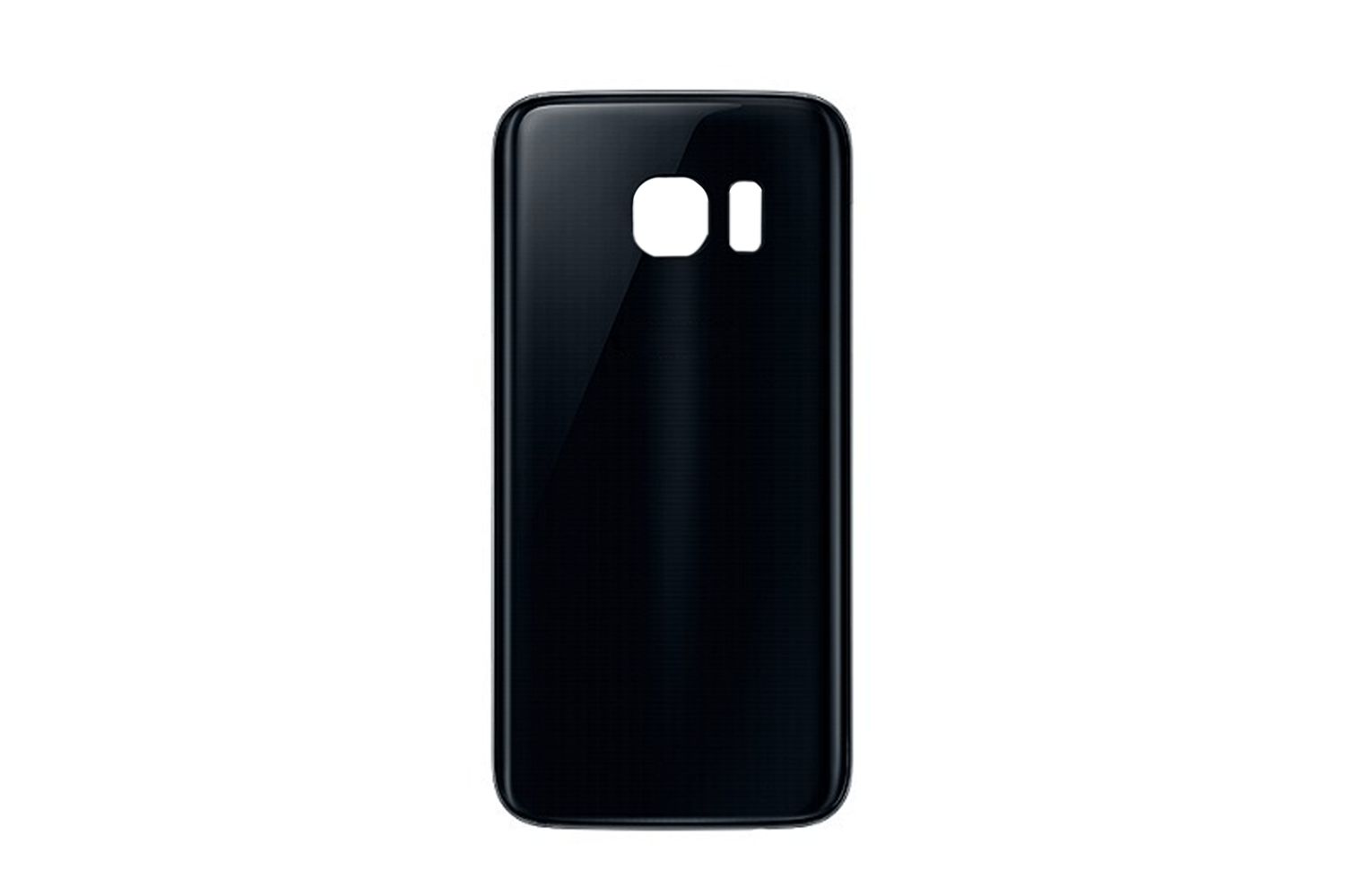 SAMSUNG S7 EDGE ARKA PİL KAPAK SİYAH