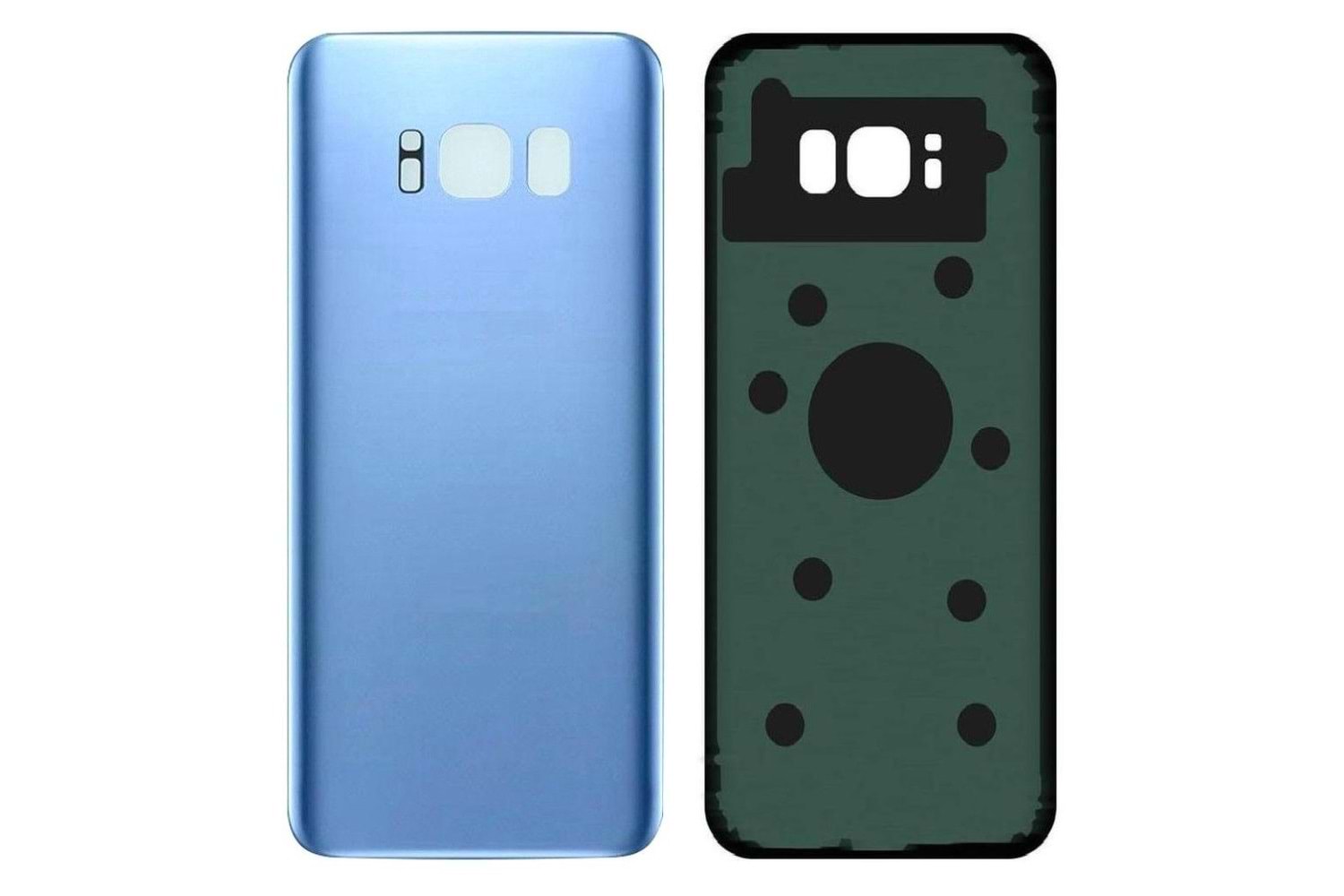 SAMSUNG S8 ARKA PİL KAPAK MAVİ