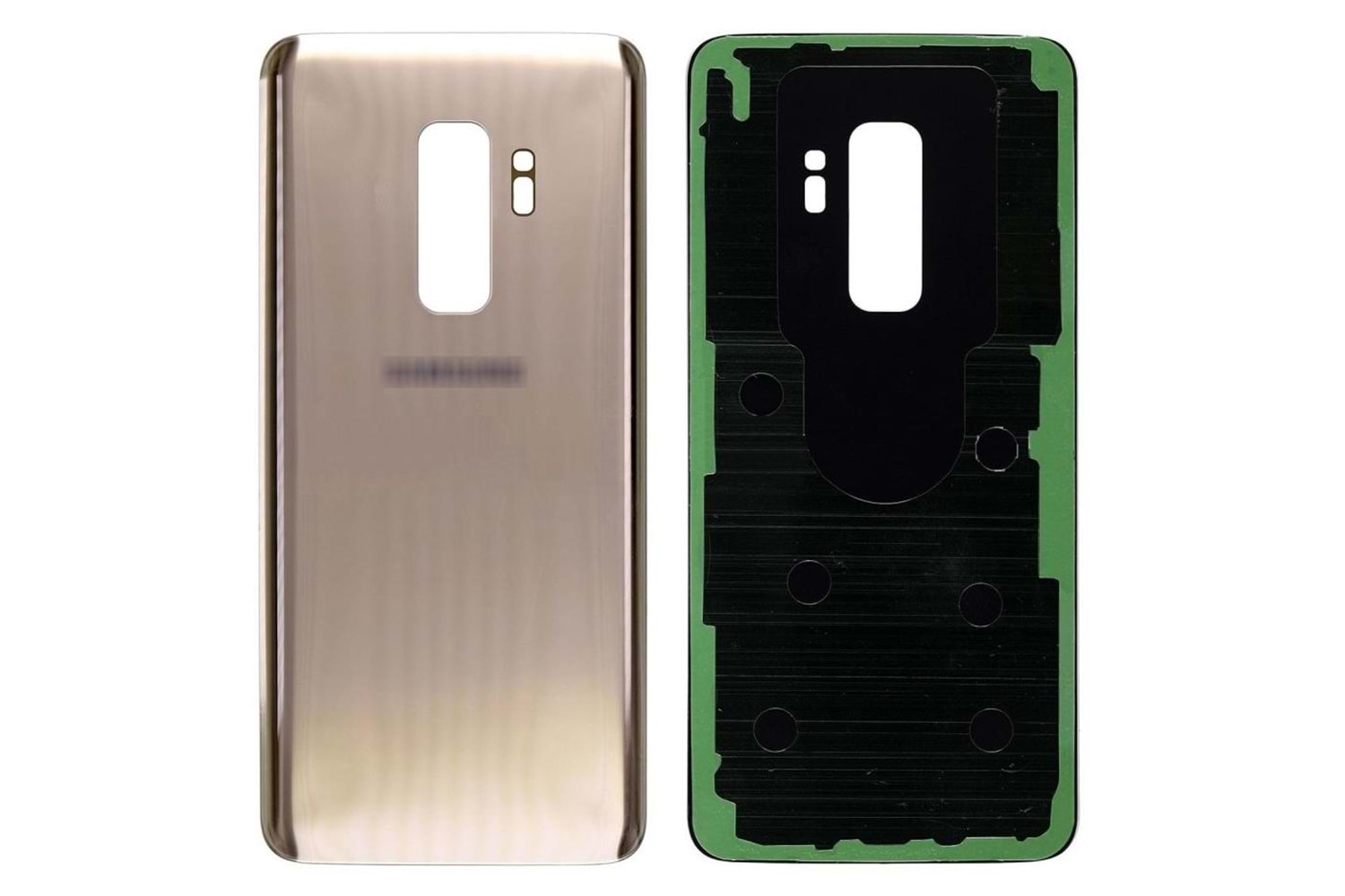 SAMSUNG S9 PLUS ARKA PİL KAPAĞI GOLD