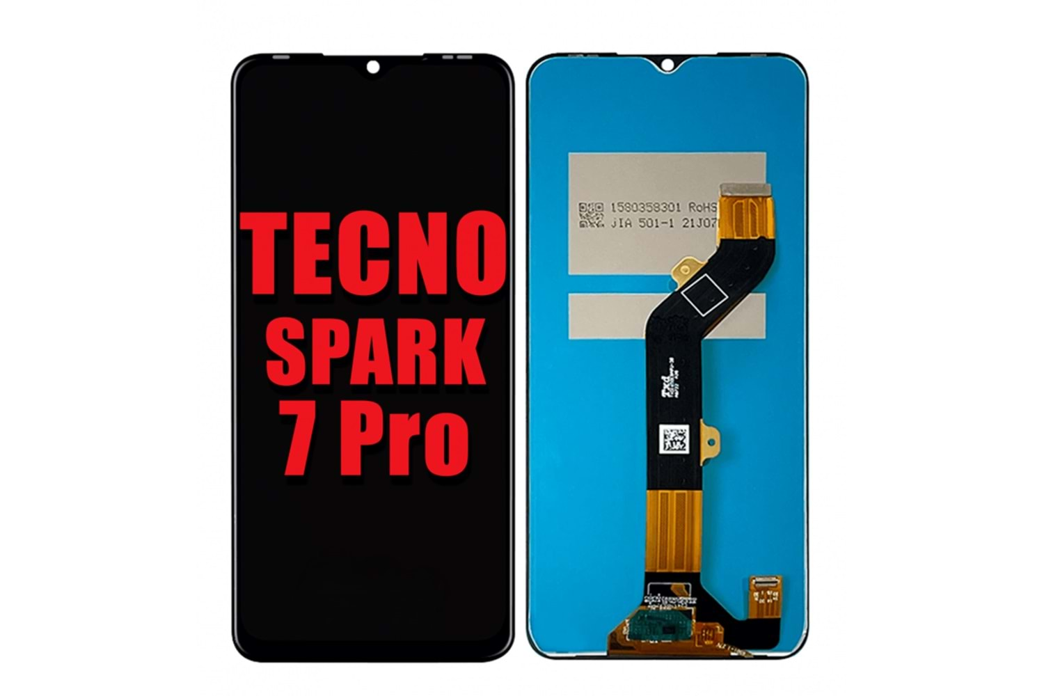 TECNO SPARK 7 PRO KF8 / CAMON 18İ / CAMON 17 LCD EKRAN ÇITASIZ