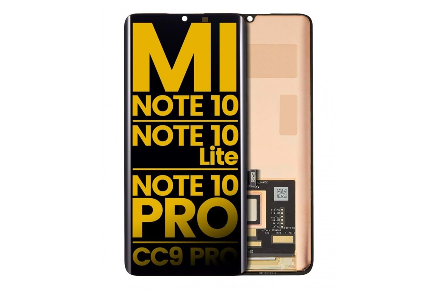 XİAOMİ Mİ NOTE 10 / Mİ NOTE 10 LİTE / Mİ NOTE 10 PRO LCD EKRAN ÇITASIZ SERVİS