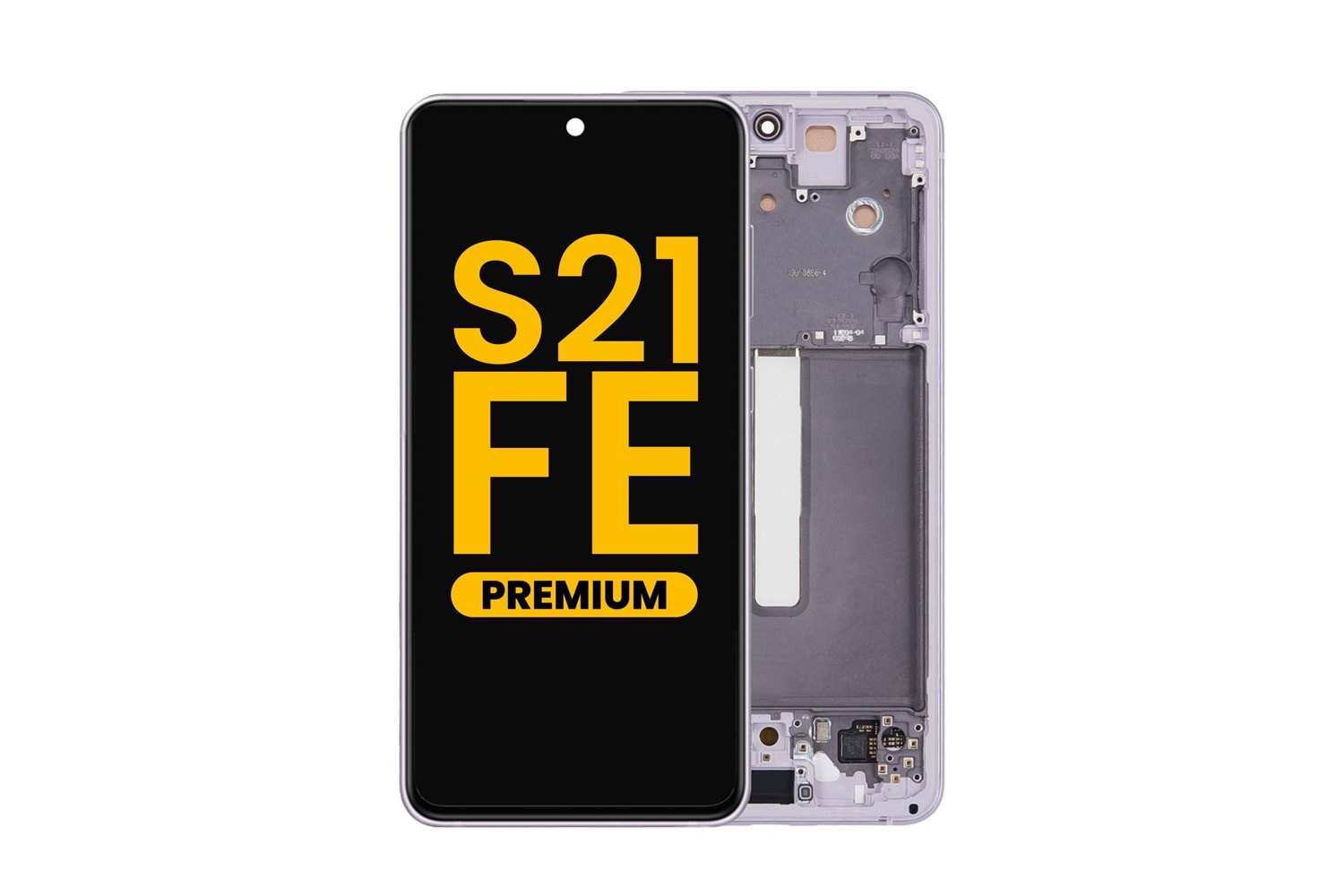 SAMSUNG S21FE - G990 LCD EKRAN ÇITALI MOR (TR SERVİS) GH82-264420D