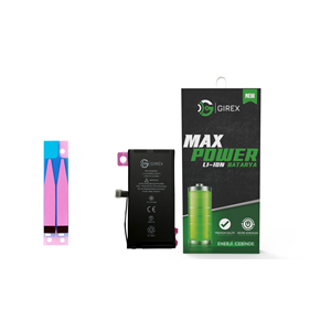 GİREX İPHONE 12 MİNİ BATARYA GÜÇLENDİRİLMİŞ (2580 MAH)