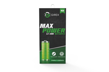 GİREX İPHONE 13 MİNİ BATARYA GÜÇLENDİRİLMİŞ