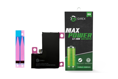 GİREX İPHONE 13 PRO BATARYA GÜÇLENDİRİLMİŞ