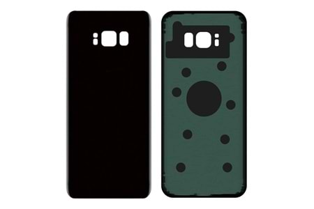 SAMSUNG S8 ARKA PİL KAPAK SİYAH