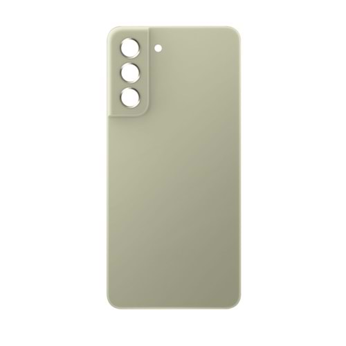 SAMSUNG S21FE ARKA PİL KAPAK KAMERA CAMLI YEŞİL