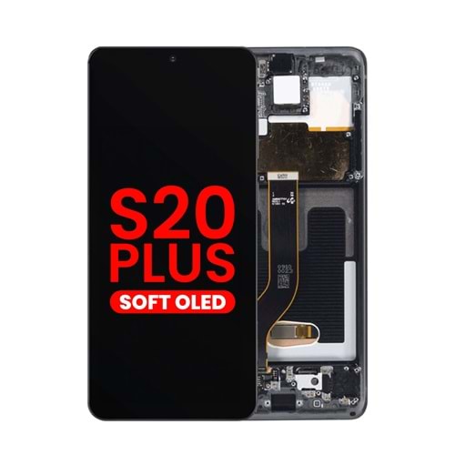 SAMSUNG S20 PLUS - G986 LCD EKRAN OLED SİYAH