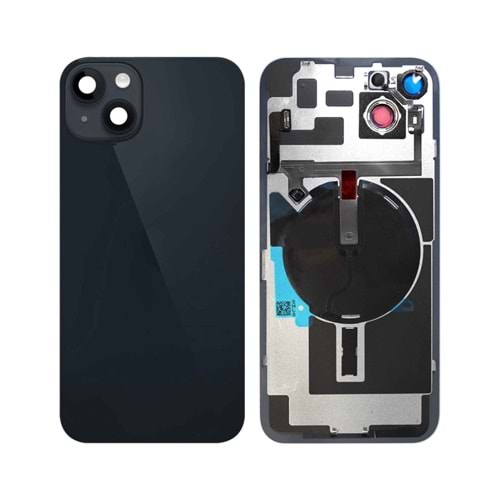 İPHONE 14 PLUS ARKA PİL KAPAĞI FULL SİYAH