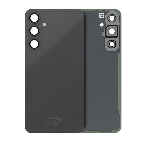 SAMSUNG S23FE ARKA PİL KAPAK KAMERA CAMLI SİYAH