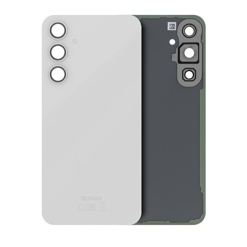 SAMSUNG S23FE ARKA PİL KAPAK KAMERA CAMLI BEYAZ