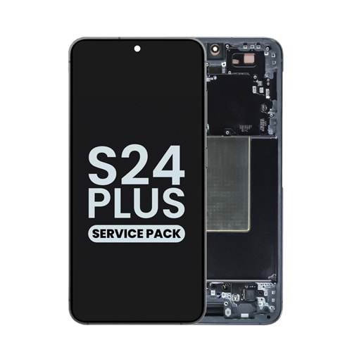 SAMSUNG S24 PLUS - S926 LCD EKRAN ÇITALI SİYAH (TR SERVİS)