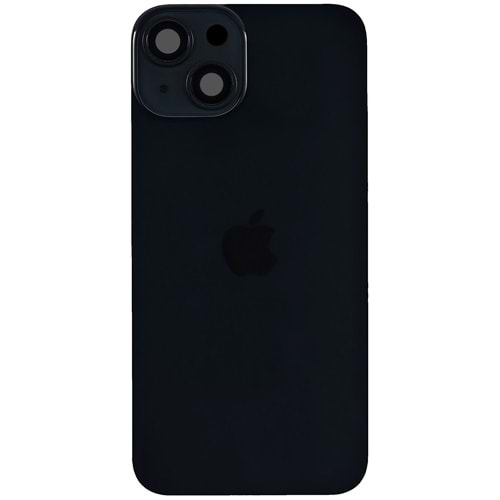 İPHONE 14 PİL KAPAK FULL KAMERA CAMLI SİYAH
