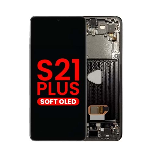 SAMSUNG S21 PLUS LCD EKRAN ÇITALI SİYAH OLED