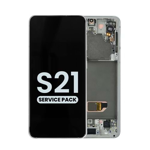 SAMSUNG S21 G991 LCD EKRAN ÇITALI GRİ (TR SERVİS)