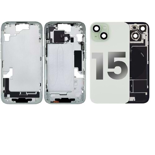 İPHONE 15 BOŞ KASA YEŞİL
